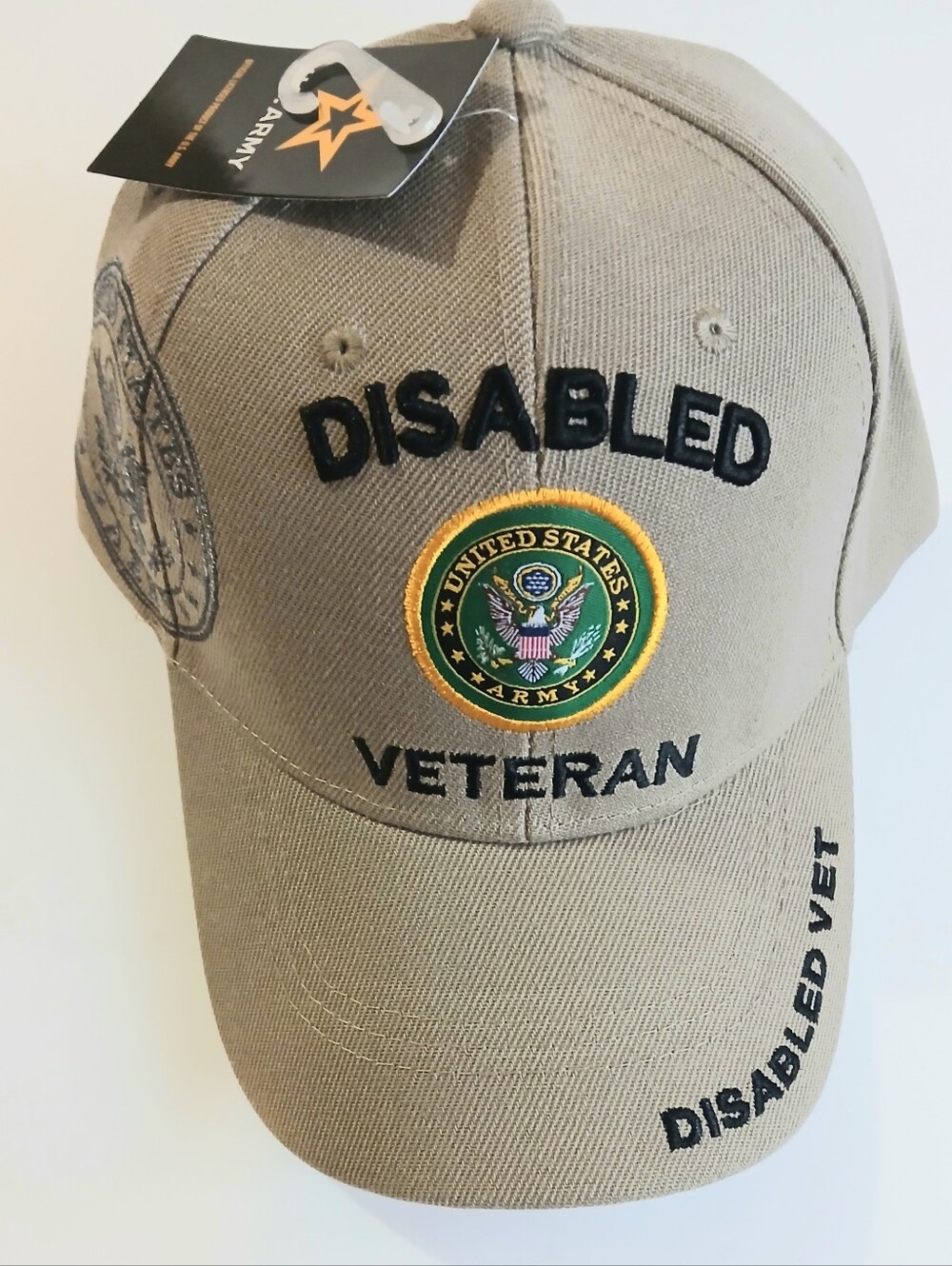Disabled Veteran Hat (Khaki)